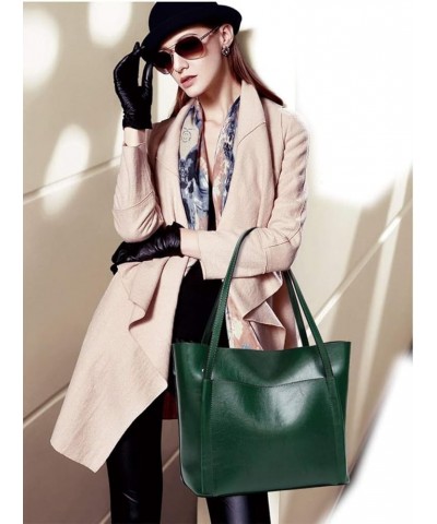 Women Satchel Purses Handbags Shoulder Bag Tote Bags for Business Daily Shopping Green $38.33 Totes