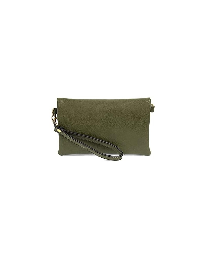 Women's New Kate Crossbody Clutch Bag Basil $22.56 Crossbody Bags