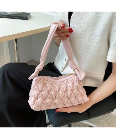 Women Shoulder Bags, Luxury Soft Leather Vintage Hobos Shoulder Purse Women Fashion Crossbody Bags (Color : PINK) $22.98 Shou...