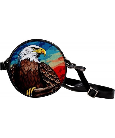 Crossbody Bags for Women,Crossbody Bag Men,Small Sling Bag,American Flag White Headed Eagle,Crossbody Purse $12.36 Crossbody ...