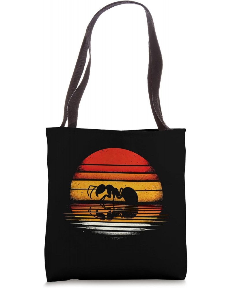 Ant Sunset Retro Style Safari Vintage 70s Insects Tote Bag $10.06 Totes