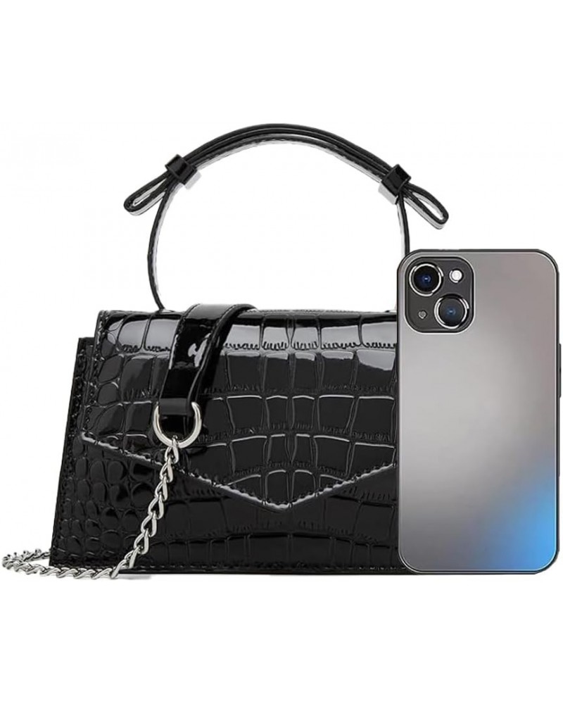 Silver Bag Y2K Evening Crossbody Bags for Women Handbag Fashion Small Hobo Party Bags for Women Black $11.20 Totes