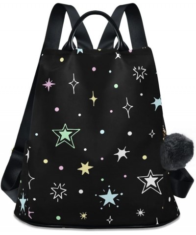 Backpack Purse for Women Fashion Travel Anti-theft Night Starry Sky Colorful Daypack Casual Shoulder Bag Medium Size $23.08 B...