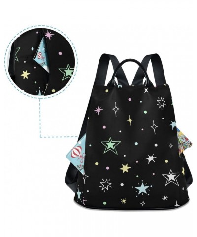 Backpack Purse for Women Fashion Travel Anti-theft Night Starry Sky Colorful Daypack Casual Shoulder Bag Medium Size $23.08 B...