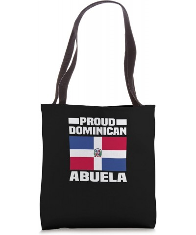 Proud Dominican Abuela - Dominican Republic Flag Tote Bag $13.67 Totes