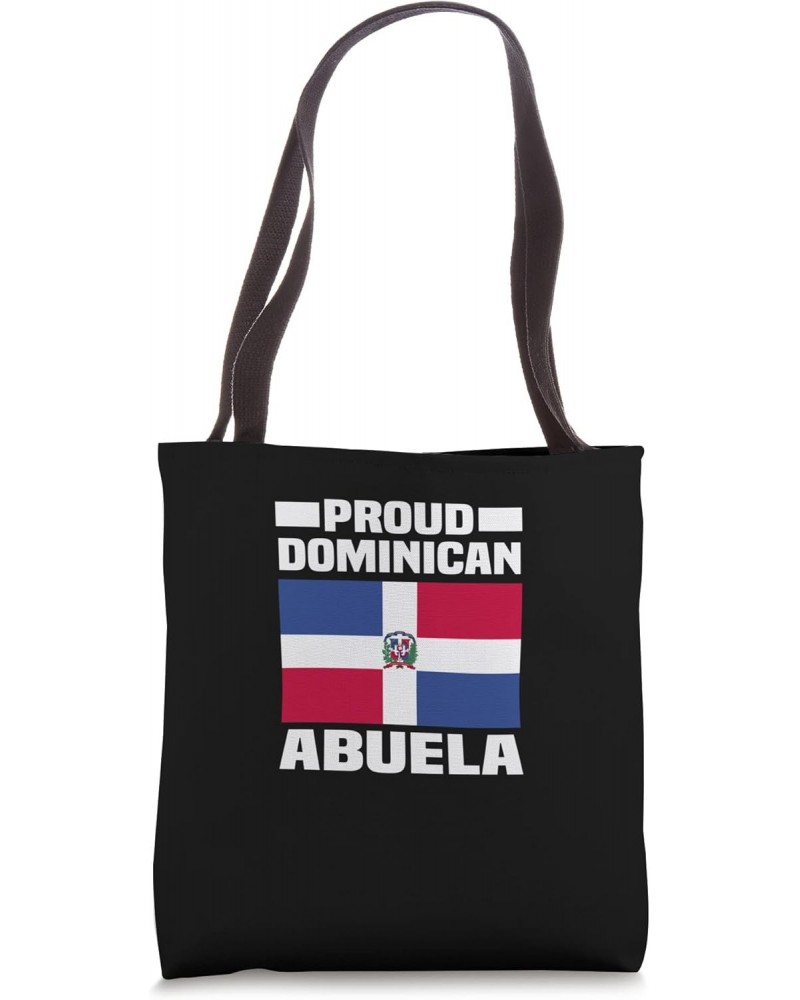 Proud Dominican Abuela - Dominican Republic Flag Tote Bag $13.67 Totes