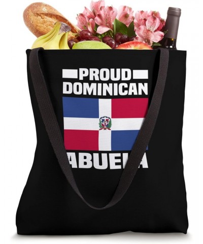 Proud Dominican Abuela - Dominican Republic Flag Tote Bag $13.67 Totes