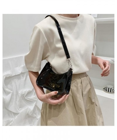 Small Shoulder Bags for Women Cute Stylish Durable Under the Arm Purse with Removable Shoulder Strap,orange Black $10.35 Totes