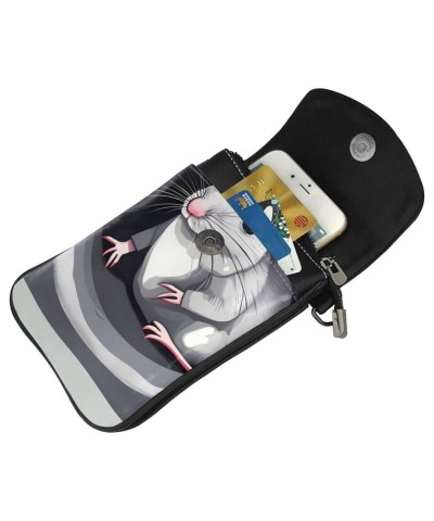 women Small Cell Phone Purse Mouse in the Hole picture Soft, durable and waterproof PU leather Convenient for daily use and t...