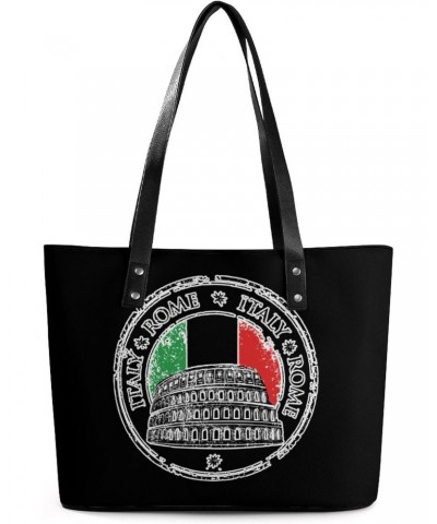 Rome Colosseum Printed Purses and Handbags for Women Vintage Tote Bag Top Handle Ladies Shoulder Bags for Shopping Travel $18...