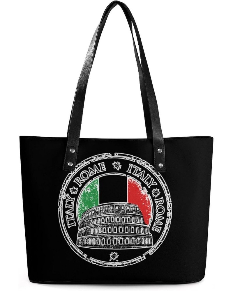 Rome Colosseum Printed Purses and Handbags for Women Vintage Tote Bag Top Handle Ladies Shoulder Bags for Shopping Travel $18...