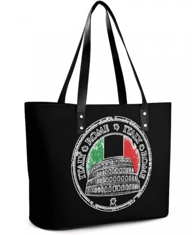 Rome Colosseum Printed Purses and Handbags for Women Vintage Tote Bag Top Handle Ladies Shoulder Bags for Shopping Travel $18...