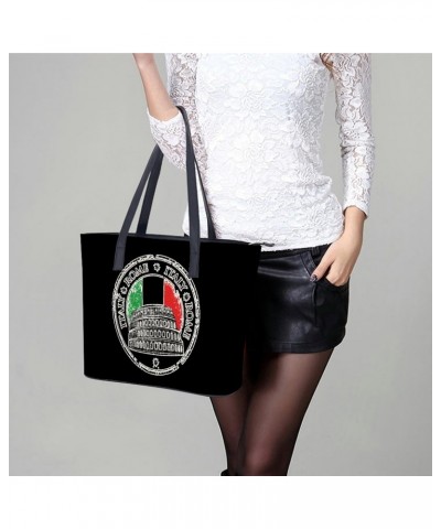 Rome Colosseum Printed Purses and Handbags for Women Vintage Tote Bag Top Handle Ladies Shoulder Bags for Shopping Travel $18...