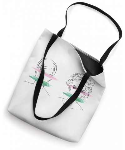 self-actualization women face Tote Bag $12.19 Totes