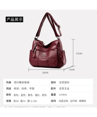 Women Shoulder HandBags Crossbody Bags For Female Leather Designer Purses Handbag Women's Messenger Bag 8605 Yellow $17.66 Sh...