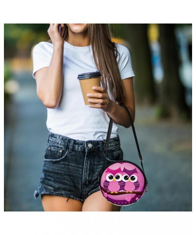 Crossbody Bags for Women,Crossbody Bag Men,Small Sling Bag,Animal Owls Couple Love Heart,Crossbody Purse $12.34 Crossbody Bags