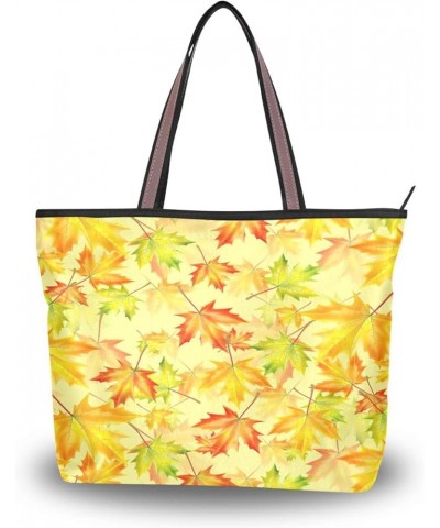 Halloween Pumpkin Tote Purse with Pockets and Compartments,Halloween Pumpkin Tote Bag Zippered Fall 1 $15.23 Totes