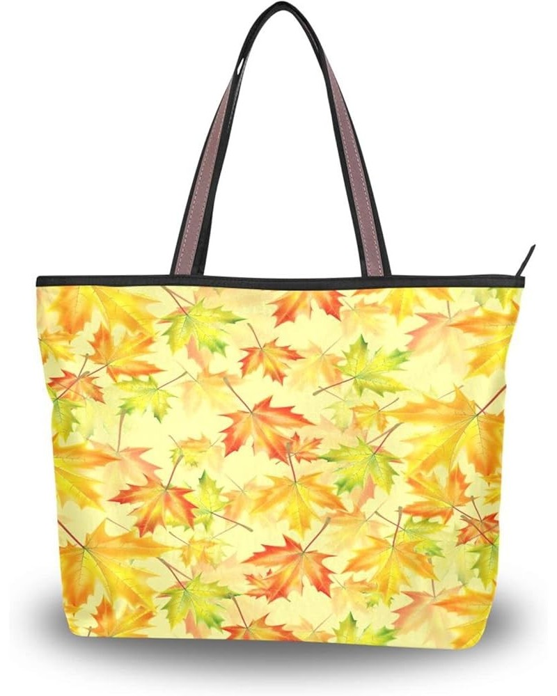 Halloween Pumpkin Tote Purse with Pockets and Compartments,Halloween Pumpkin Tote Bag Zippered Fall 1 $15.23 Totes