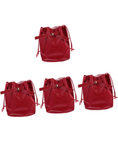 4pcs Bucket Bag Ladies Shoulder Bags Crossbody Sling Bag Ladies Tote Handbags Women Cross Body Handbags Outdoor Hobo Bags Sum...