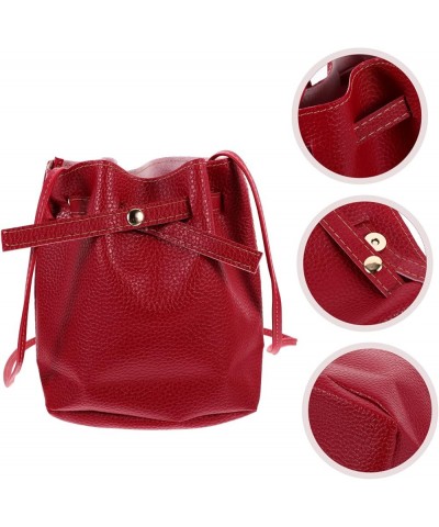 4pcs Bucket Bag Ladies Shoulder Bags Crossbody Sling Bag Ladies Tote Handbags Women Cross Body Handbags Outdoor Hobo Bags Sum...