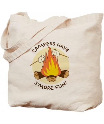 S'more Fun Tote Bag Natural Canvas Tote Bag, Cloth Shopping Bag $8.00 Travel Gear