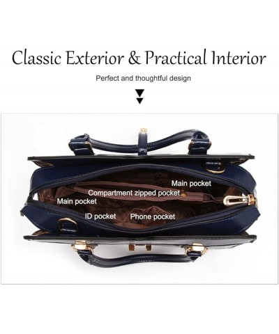 Shiny Patent Leather Handbag for Women Purse Crocodile Pattern Top-Handle Satchel Ladies Shoulder Bag Tote Wine $13.20 Totes