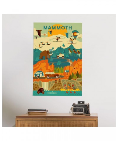 24x36 Inch Giclee Print, Mammoth, Geometric $22.00 Totes