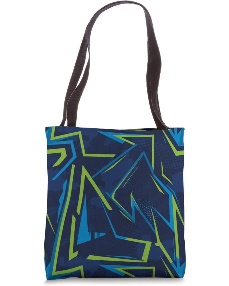 Abstract Pattern Colorful Geometric Triangle Stylish Pattern Tote Bag $12.50 Totes