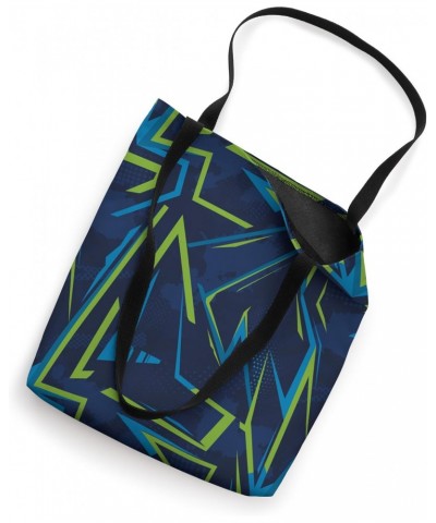 Abstract Pattern Colorful Geometric Triangle Stylish Pattern Tote Bag $12.50 Totes