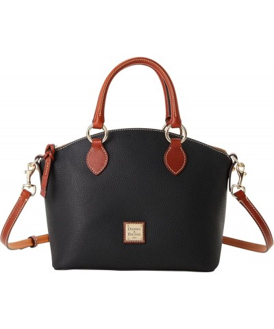 Handbag, Pebble Grain Satchel Black $107.36 Shoulder Bags