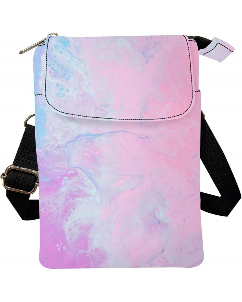 Small Crossbody Purse for Women Teen Girls Handbag Sling Cell Phone Bags Watercolor $11.22 Crossbody Bags