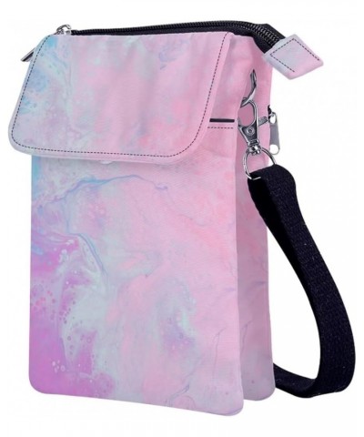 Small Crossbody Purse for Women Teen Girls Handbag Sling Cell Phone Bags Watercolor $11.22 Crossbody Bags