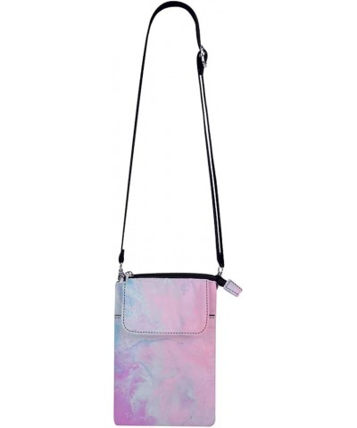 Small Crossbody Purse for Women Teen Girls Handbag Sling Cell Phone Bags Watercolor $11.22 Crossbody Bags