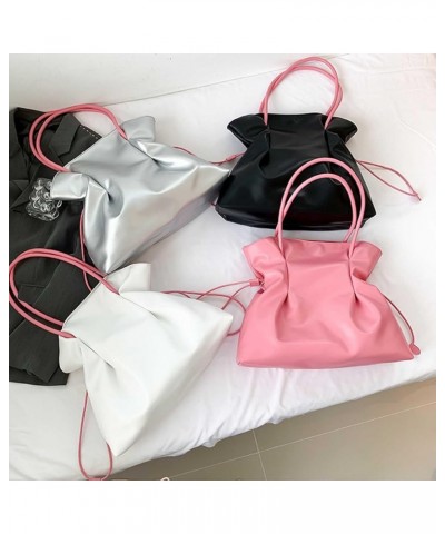 Hobo Bags for Women Pink Tote Bag Handbags with Y2K Love Earrings Large Top Handle Hobo Shoulder Bags Satchel Bag A-pink $19....