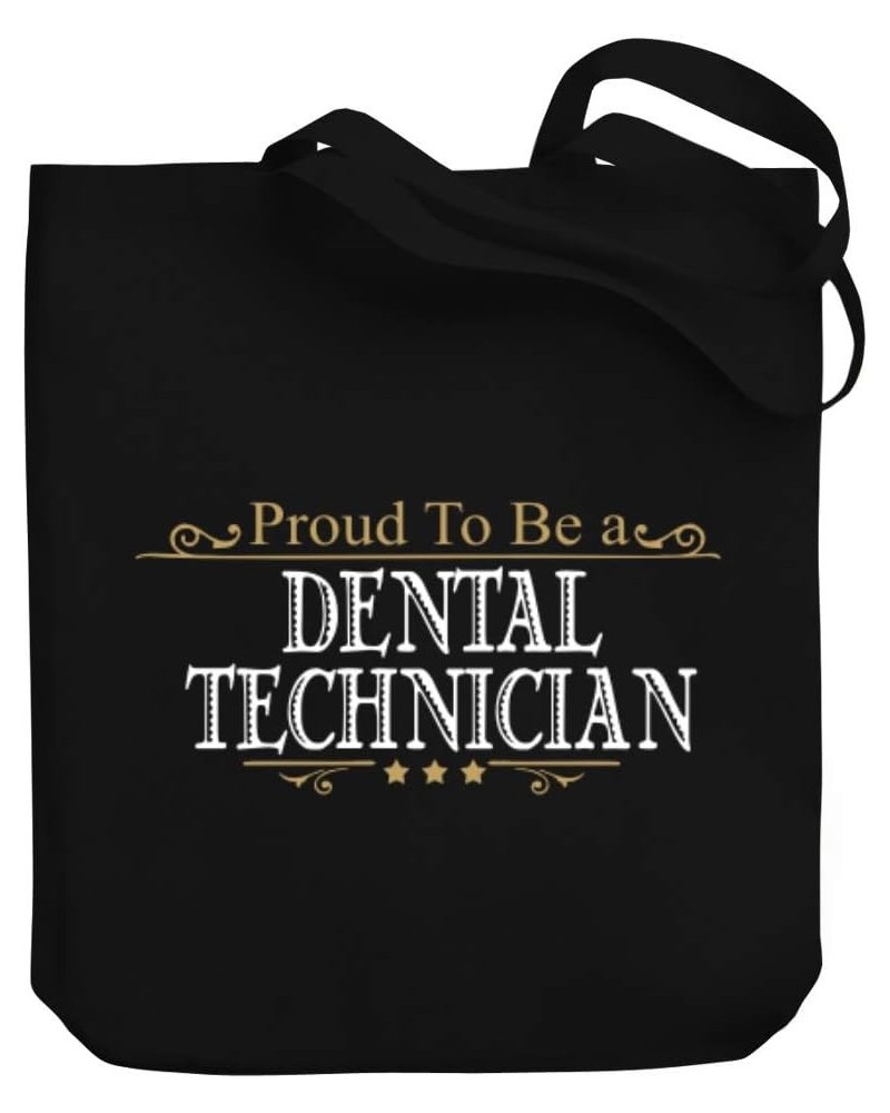 PROUD TO BE a Dental Technician Canvas Tote Bag 10.5" x 16" x 4 $16.80 Totes