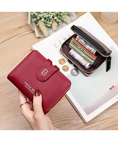 Fashion Women Folded Small Wallets PU Leather Mini Short Coin Purse Ladies Female Multifunction Card Holder Clutch (C) E $39....