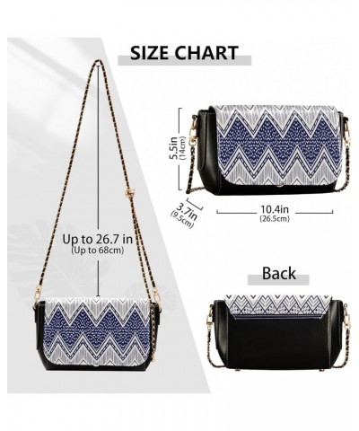 Crossbody Bags for Women Trendy Women's Black Shoulder Bag Small PU Leather Flap Cross Body Bag Handbags Pattern10 $18.03 Cro...