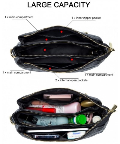 Bundle of Genuine Leather Shoulder Bag and RFID Credit Card Holder $42.63 Shoulder Bags