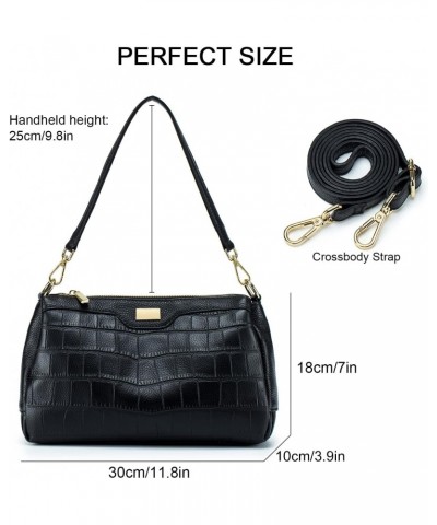 Bundle of Genuine Leather Shoulder Bag and RFID Credit Card Holder $42.63 Shoulder Bags