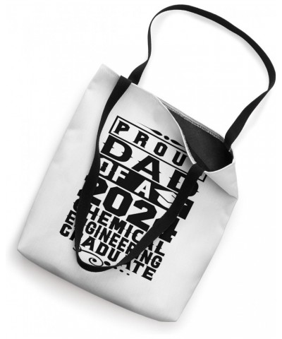 Dad of a 2024 Chemical Engineering Graduate Graduation Tote Bag $10.06 Totes