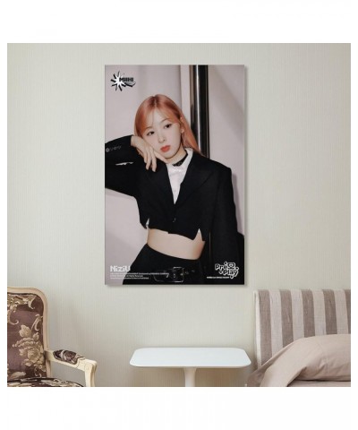 K-pop Artist Poster Niziu Miihi Press Play Ver. 2nd Teaser Canvas Poster Bedroom Decor Sports Landscape Office Room Decor Pos...