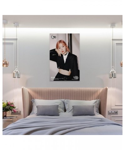 K-pop Artist Poster Niziu Miihi Press Play Ver. 2nd Teaser Canvas Poster Bedroom Decor Sports Landscape Office Room Decor Pos...