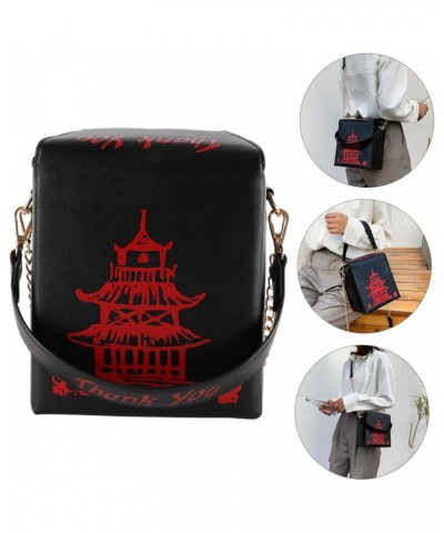 1pc all match small square bag small crossbody phone wallet wild Stylish Women Bag storage Lady Handbag Black $17.10 Crossbod...