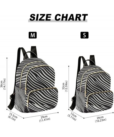 Black Wave Line Women's Backpack Purse Fashion Travel Anti Theft Backpack Casual Daypack for Work College,M Medium $17.50 Bac...