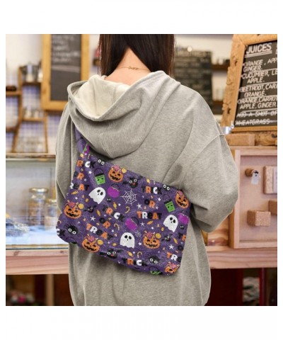 Vintage Wood Texture Sea Turtle Plush Bag, Book Bags for Women, Autumn Handbags Halloween Sweet Candy $12.24 Totes