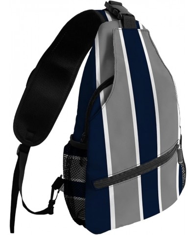 Sling Bag Crossbody Bag for Women Men Cinco de Mayo Mexico Geometric Rianbow Stripe Waterproof Hiking Backpack Lightweight Ch...