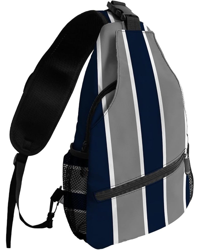 Sling Bag Crossbody Bag for Women Men Cinco de Mayo Mexico Geometric Rianbow Stripe Waterproof Hiking Backpack Lightweight Ch...