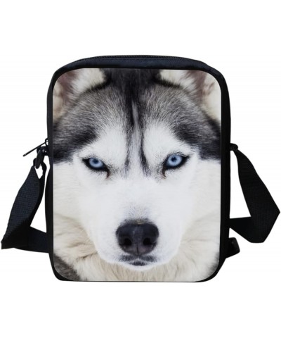 Funny Small Messenger Bag Satchel Shoulder Mini Crossbody Purse Women Girls Travel Clutch Pouch Husky $9.00 Crossbody Bags