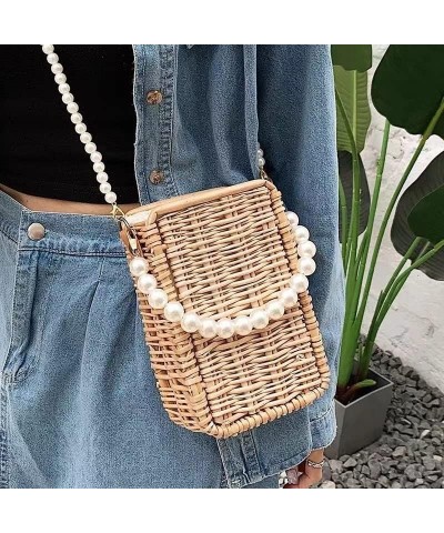 Straw Shoulder Bag Straw Clutch Straw Crossbody Bag Casual Beach Straw Handmade Bag for Women Envelope Purse Wallet K $11.31 ...