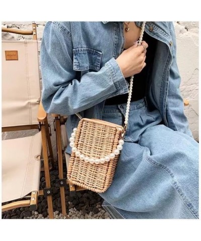 Straw Shoulder Bag Straw Clutch Straw Crossbody Bag Casual Beach Straw Handmade Bag for Women Envelope Purse Wallet K $11.31 ...